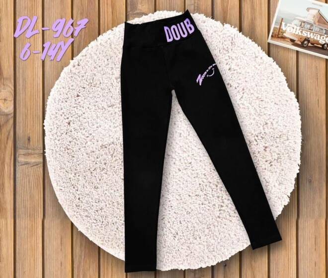 Leginsy dziewczęce DL-967 Mix KOLOR  6-14 1