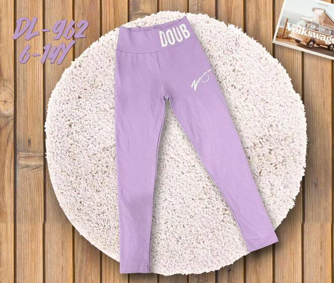 Leginsy dziewczęce DL-962 Mix KOLOR  6-14 1