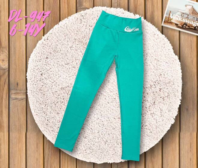 Leginsy dziewczęce DL-947 Mix KOLOR  6-14 1