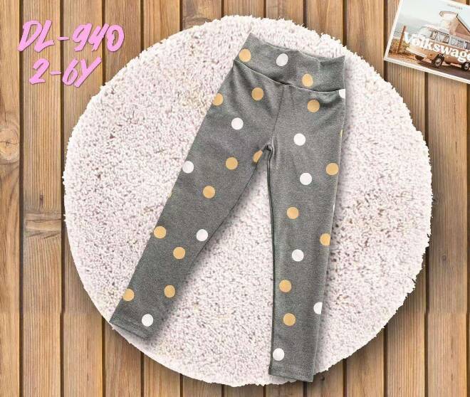 Leginsy dziewczęce DL-940 Mix KOLOR  2-6