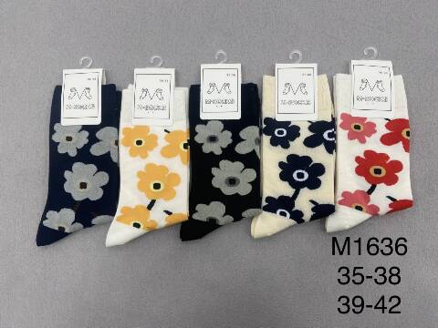 Skarpety damskie M1636 Mix kolor 35-42