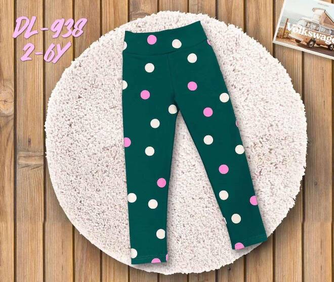 Leginsy dziewczęce DL-938 Mix KOLOR  2-6 1