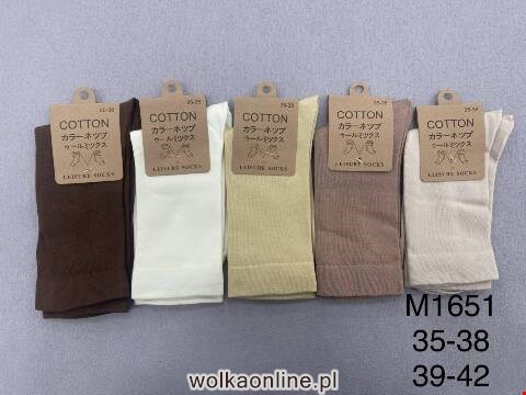 Skarpety damskie M1651 Mix kolor 35-42