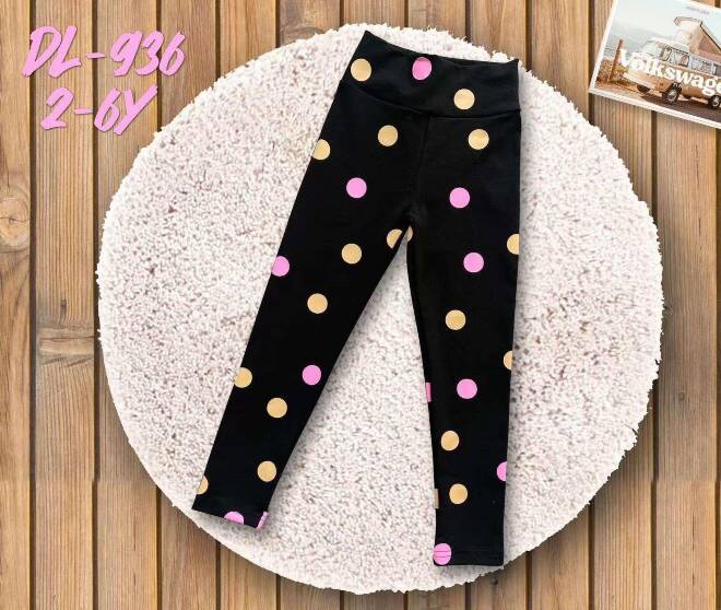 Leginsy dziewczęce DL-936 Mix KOLOR  2-6