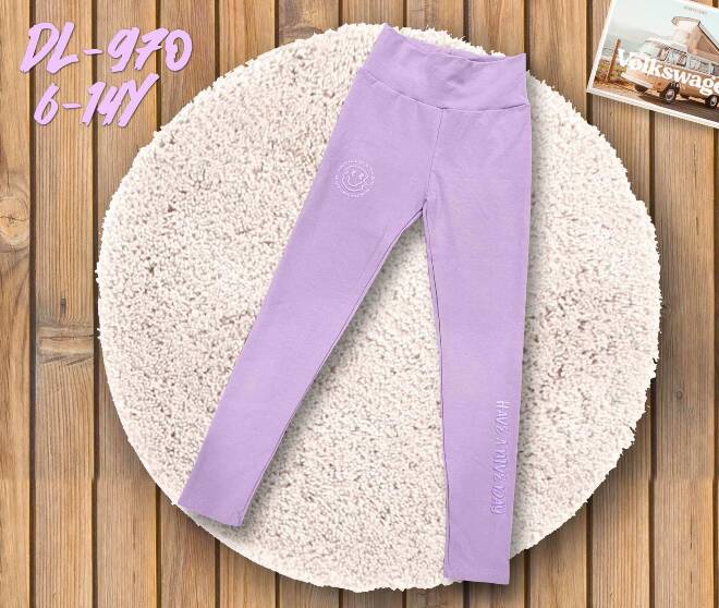 Leginsy dziewczęce DL-970 Mix KOLOR  6-14 1