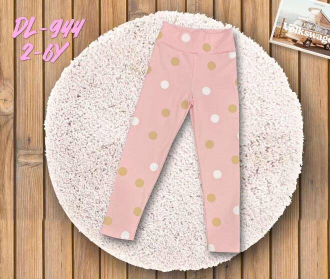 Leginsy dziewczęce DL-944 Mix KOLOR  2-6