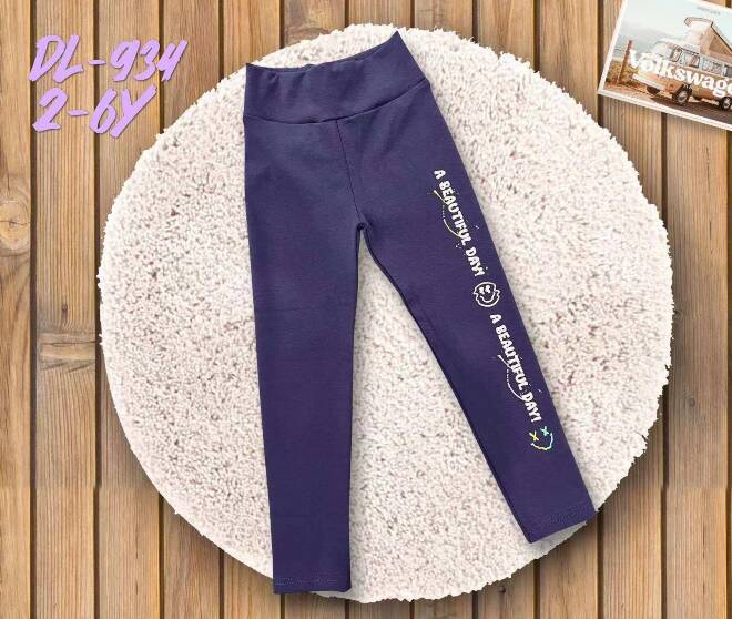 Leginsy dziewczęce DL-934 Mix KOLOR  2-6 1