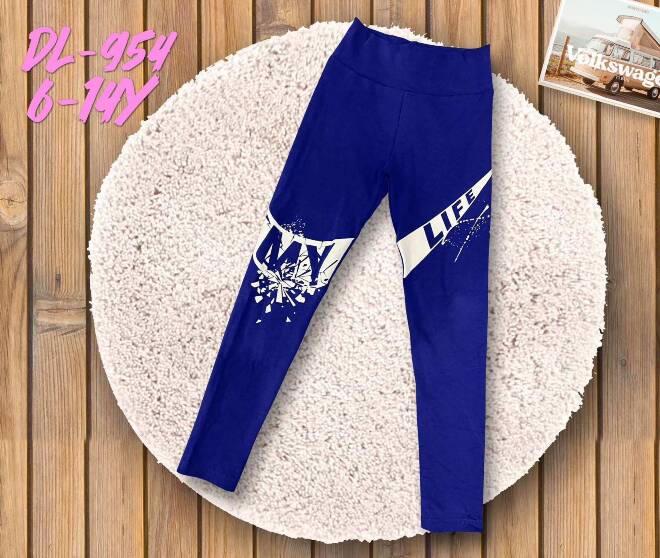 Leginsy dziewczęce DL-954 Mix KOLOR  6-14