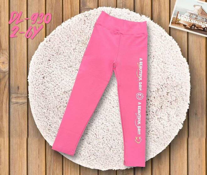 Leginsy dziewczęce DL-930 Mix KOLOR  2-6 1