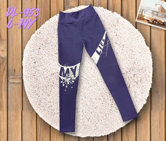 Leginsy dziewczęce DL-953 Mix KOLOR  6-14