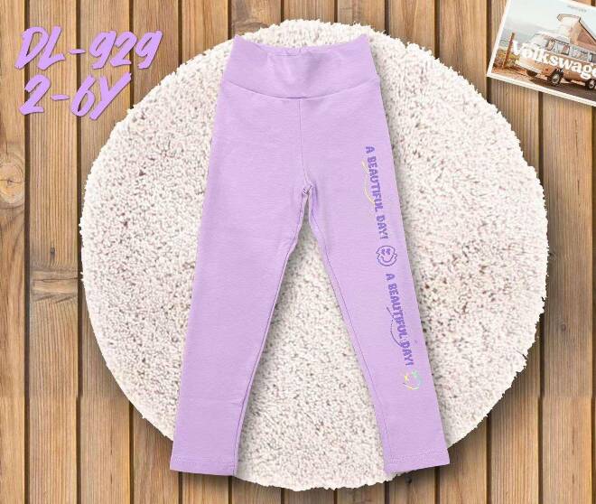 Leginsy dziewczęce DL-929 Mix KOLOR  2-6 1