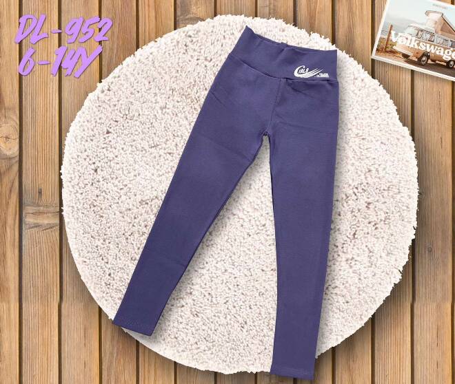 Leginsy dziewczęce DL-952 Mix KOLOR  6-14 1