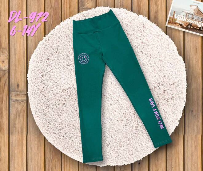 Leginsy dziewczęce DL-972 Mix KOLOR  6-14 1