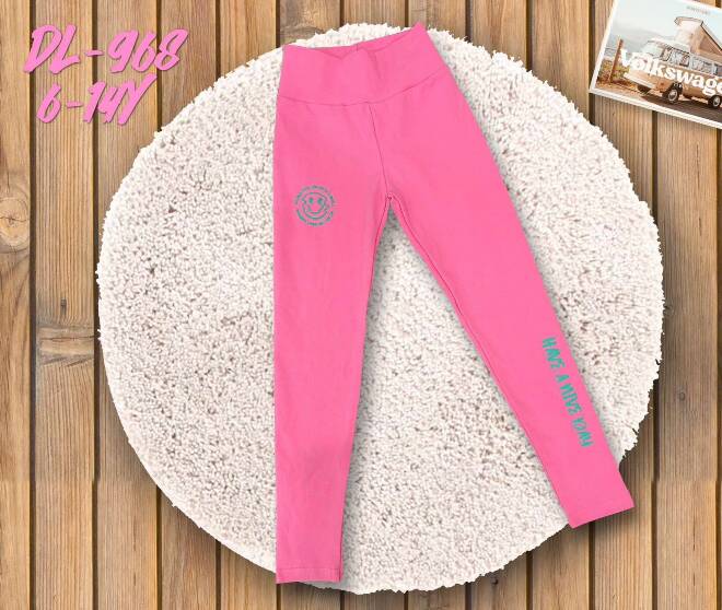 Leginsy dziewczęce DL-968 Mix KOLOR  6-14 1