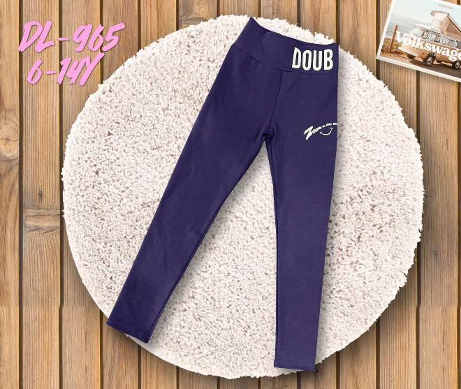 Leginsy dziewczęce DL-965 Mix KOLOR  6-14 1