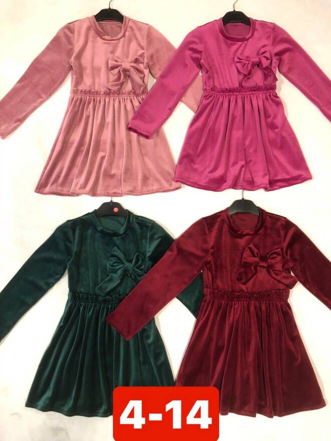 Sukienka dziewczęca 3199 1 kolor  4-14 1