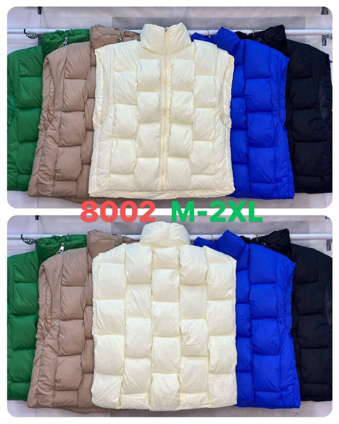 Kamizelka zimowa damskie 8002 7 kolor  M-2XL 1