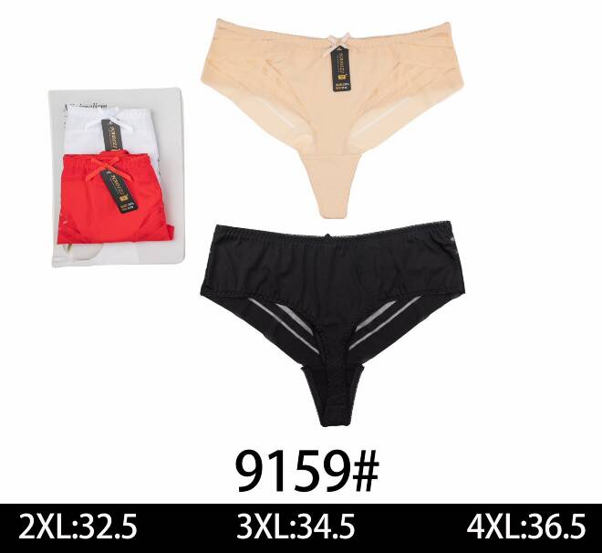 Stringi damskie 9159 Mix KOLOR  2XL-4XL