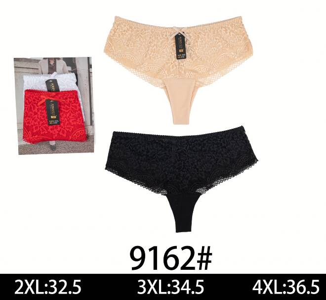 Stringi damskie 9162 Mix KOLOR  2XL-4XL