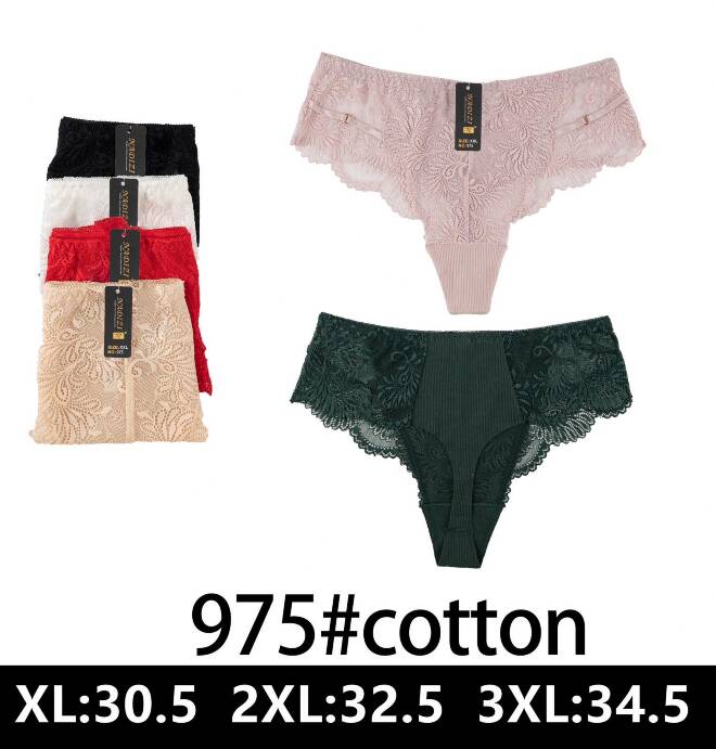 Stringi damskie 975 Mix KOLOR  XL-3XL