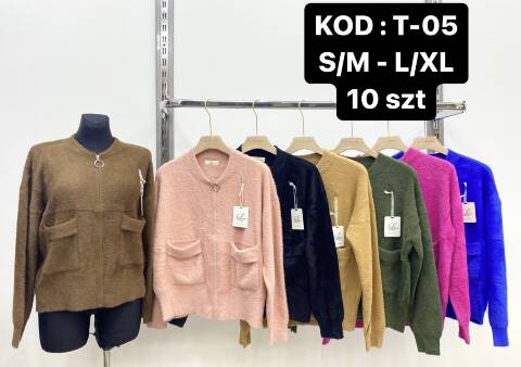 Sweter damskie T-05 Mix kolor S/M-L/XL