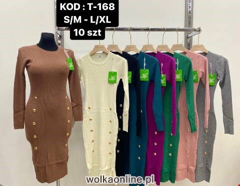 Sukienka damskie T-168 Mix kolor S/M-L/XL