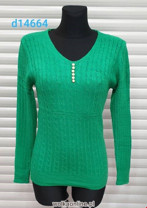 Sweter damskie D14664 Mix kolor Standard