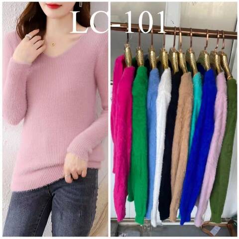 Sweter damskie LC-101 Mix kolor Standard