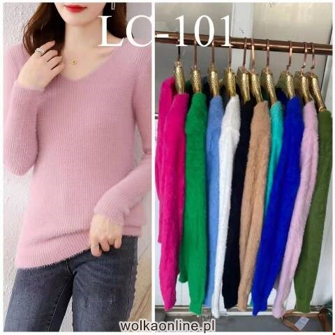 Sweter damskie LC-101 Mix kolor Standard