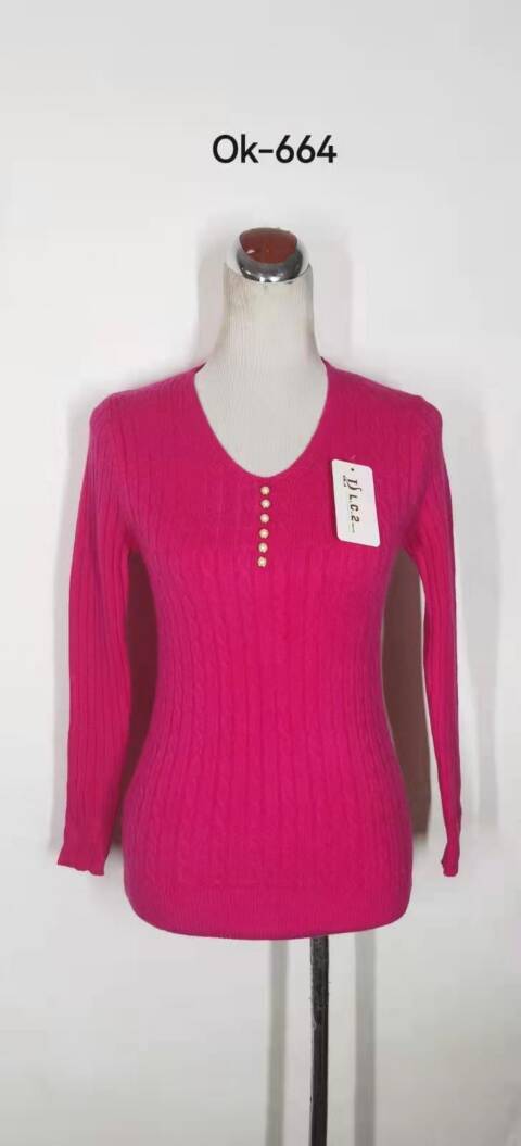 Sweter damskie OK-664 Mix kolor Standard 1