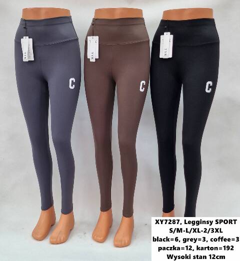 Leginsy damskie XY7287 Mix kolor S-3XL