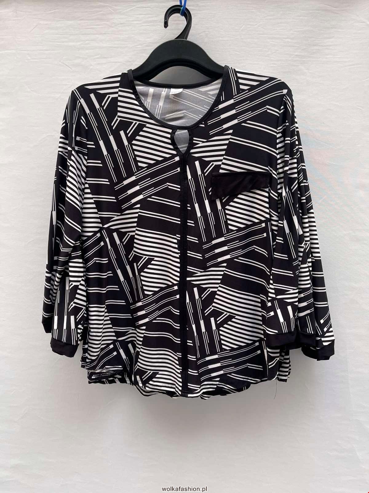 Bluzka damkie 3784 1 kolor  50-56  (Towar Polskie)