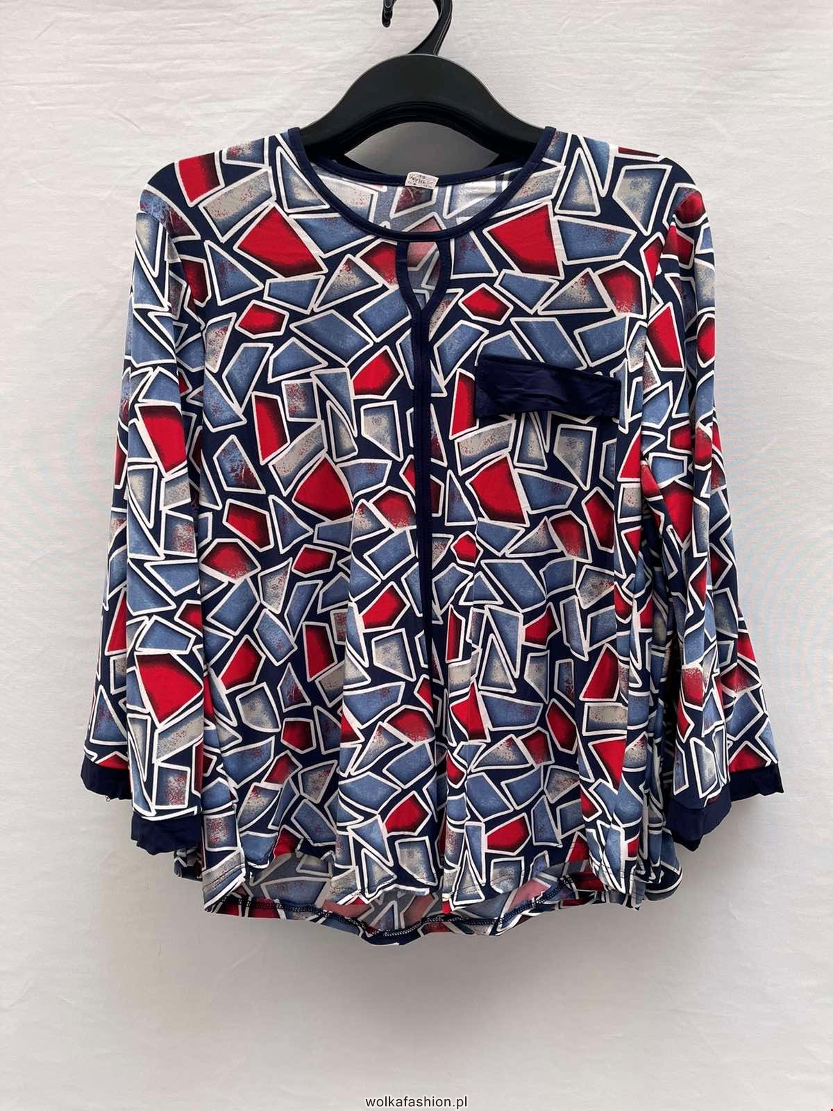 Bluzka damkie 3788 1 kolor  50-56  (Towar Polskie)
