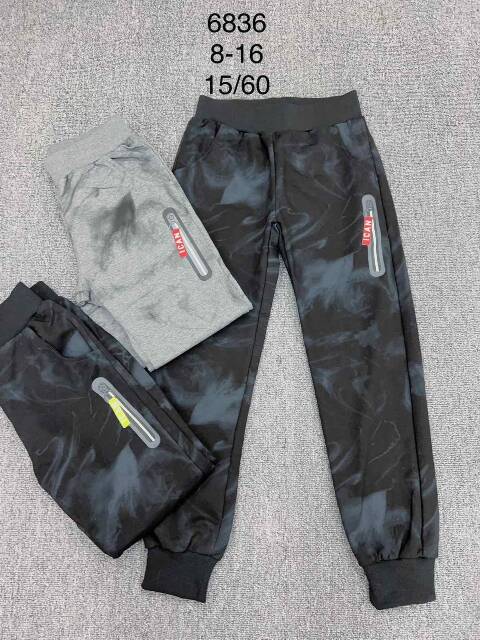 Spodnie dresowe chłopięce 6836 Mix kolor 8-16 1