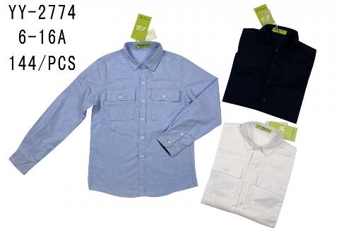 Koszula chłopięca YY-2774 Mix kolor 6-16 1