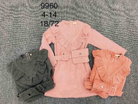 Sukienka dziewczęca 9960 Mix kolor 4-14 1