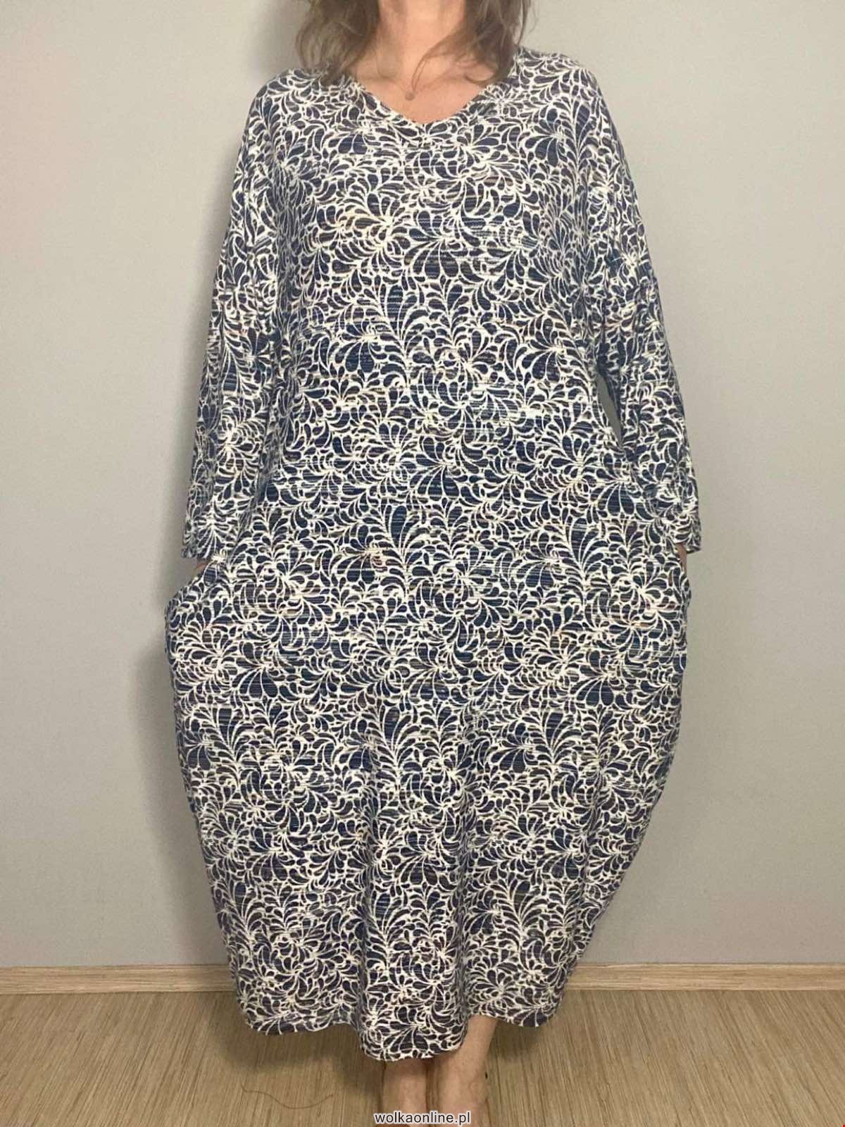 Sukienka damkie 3822 Mix KOLOR  Standard  (Towar Polskie)