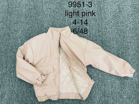 Kurtka zimowa dziewczęca 9951-3 Mix kolor 4-14 1