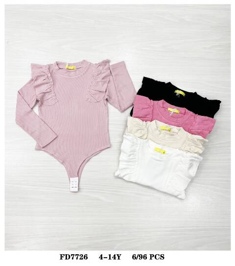 Body dziewczęce FD7726 Mix kolor 4-14 1