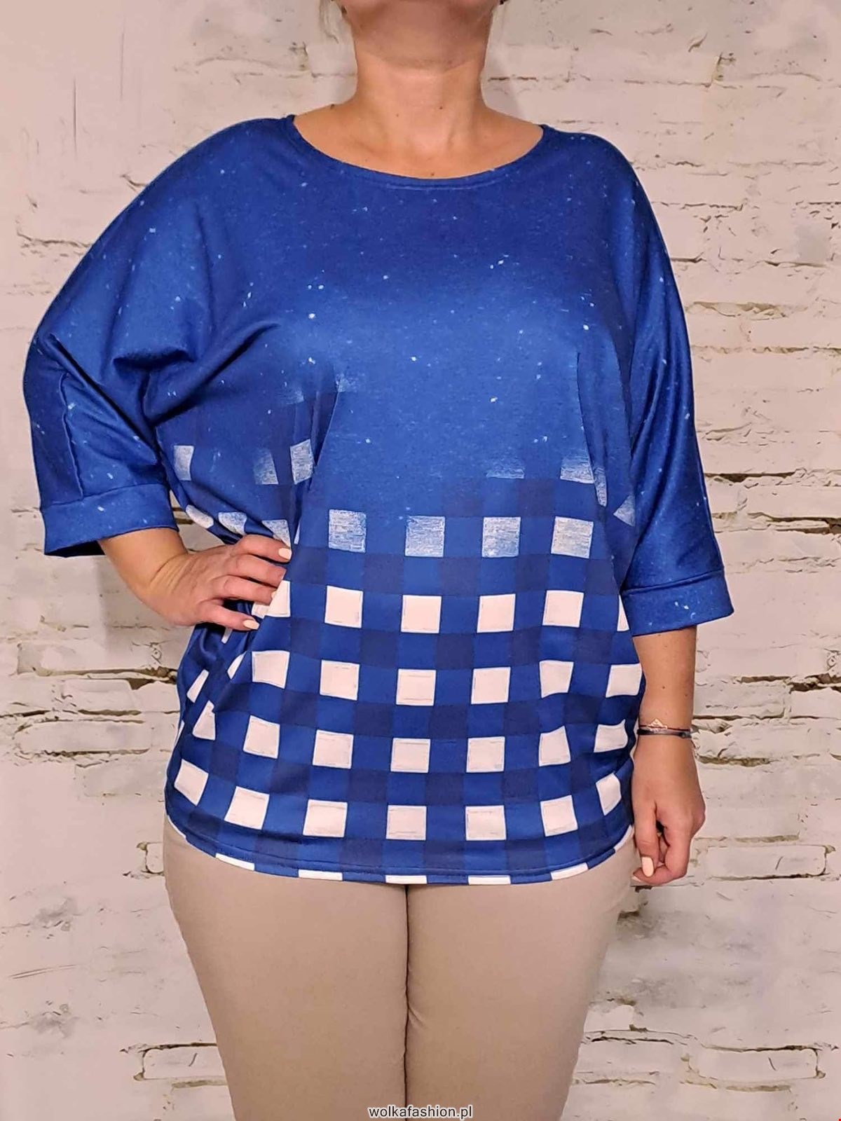 Bluzka damkie 3869 Mix KOLOR  Standard  (Towar Polskie)