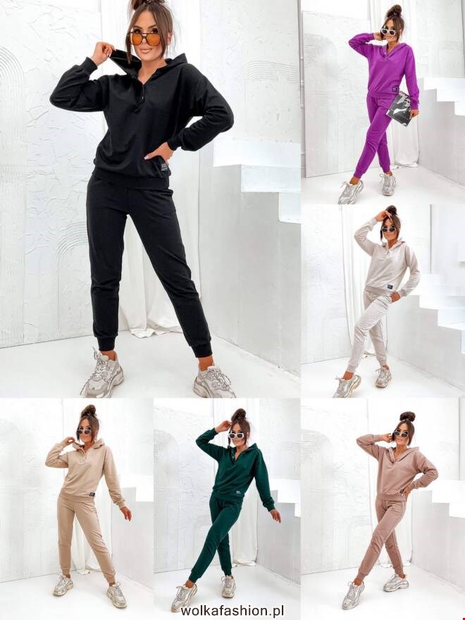 Komplet damskie 3896 1 kolor  S-XL