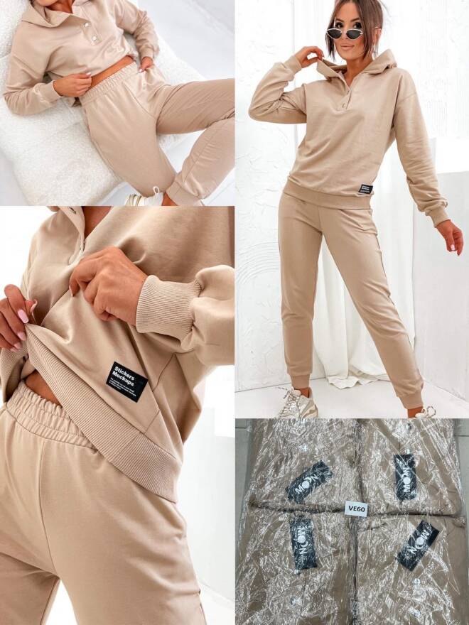 Komplet damskie 3900 1 kolor  S-XL 1