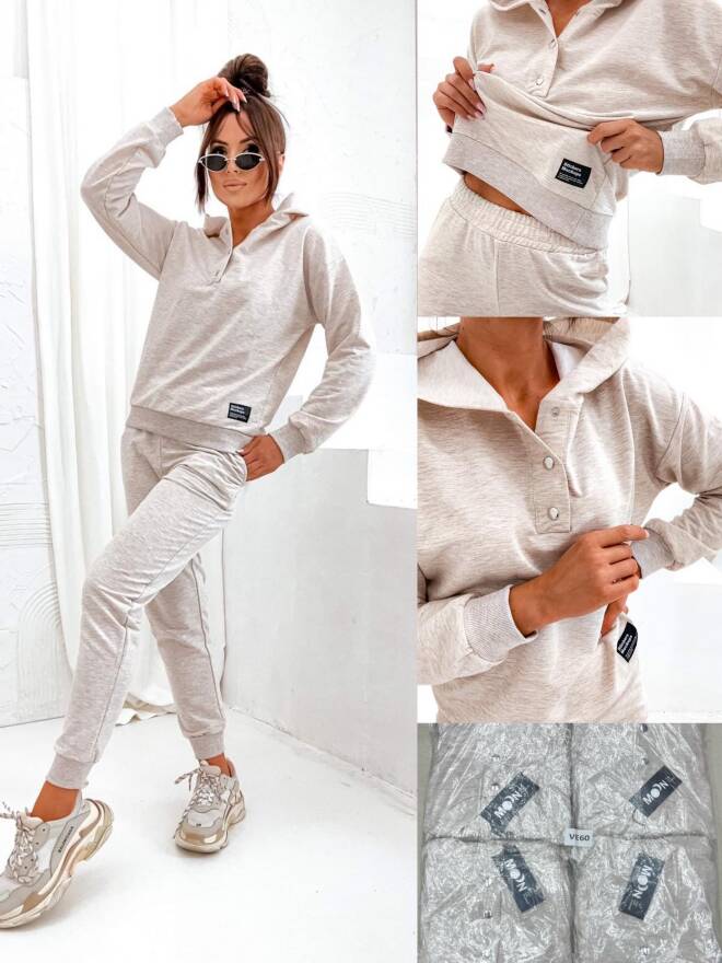 Komplet damskie 3902 1 kolor  S-XL