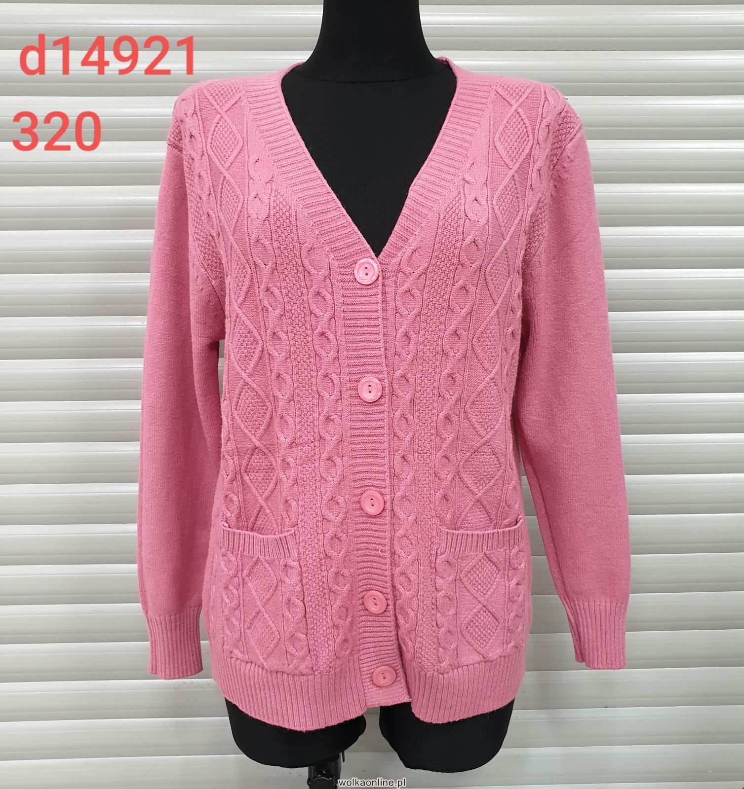 Sweter damskie D14282 Mix kolor M-2XL