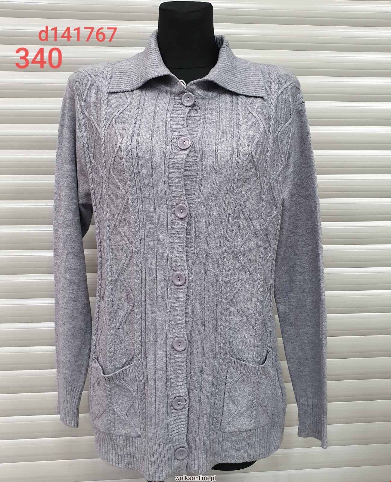 Sweter damskie D141767 Mix kolor M-2XL