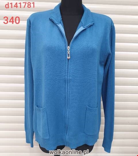 Sweter damskie D141781 Mix kolor M-2XL