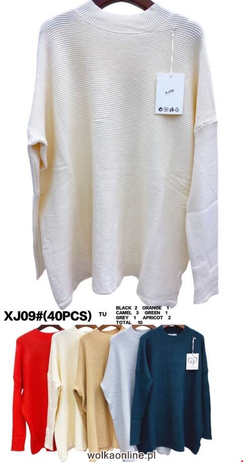 Sweter damskie XJ109 Mix kolor Standard