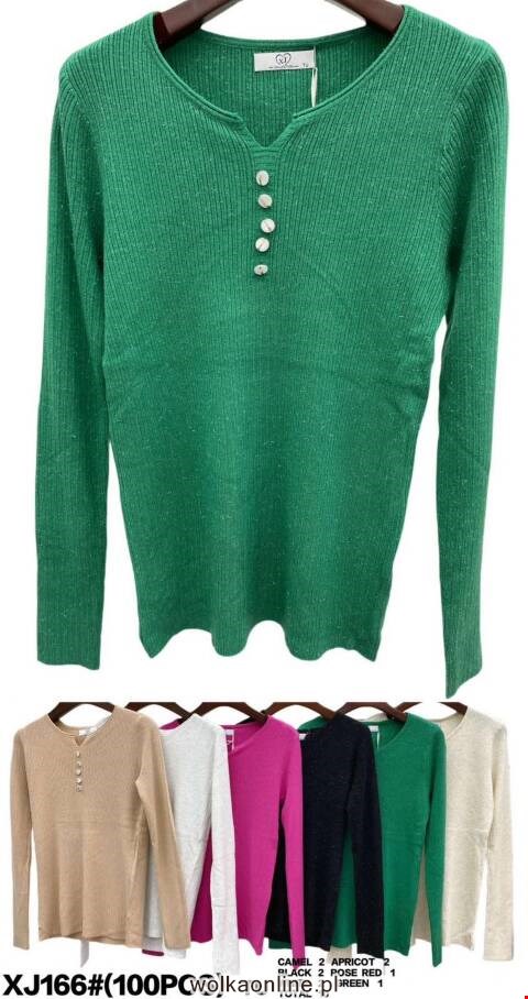 Sweter damskie XJ166 Mix kolor Standard