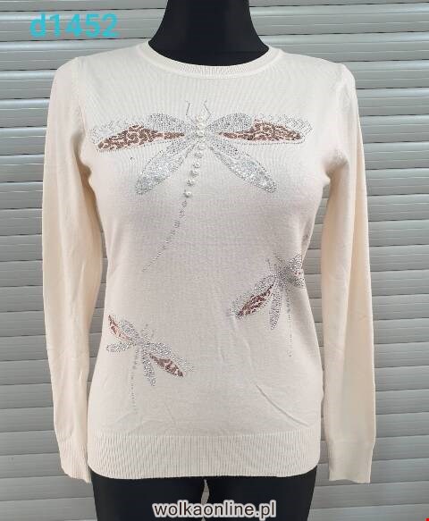 Sweter damskie D1452 Mix kolor Standard
