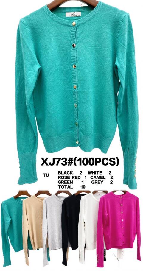 Sweter damskie XJ76 Mix kolor Standard 1